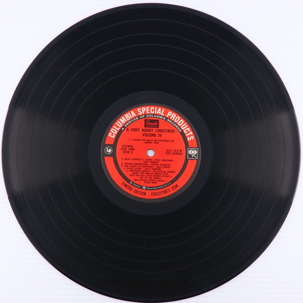 A Very Merry Christmas Vol. 4 1970 Stereo Vinyl LP Record Terra Haute CSS 1464 - Picture 10 of 16